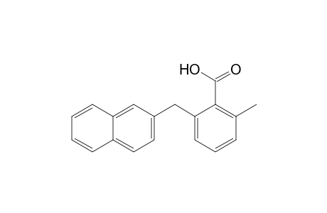 Benzoic acid, 2-methyl-6-(2-naphthalenylmethyl)-