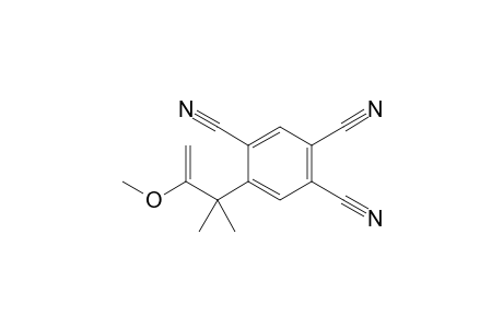 5-(2-Methoxy-1,1-dimethyl-allyl)benzene-1,2,4-tricarbonitrile