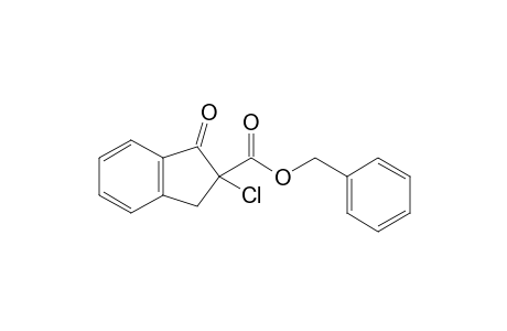 2-Chloro-1-oxo-indan-2-carboxylic acid benzyl ester