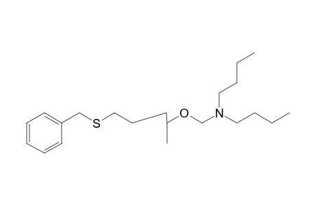 N-[1-(Benzylsulfanyl)pentan-2-yloxymethyl]-N-butylbutanamine