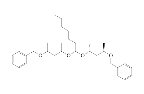 (1'R,3'R)-1,1-Bis[3'-(benzyloxy)-1'-methylbutoxy]heptane