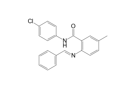 6-(benzylideneamino)-4'-chloro-p-toluanilide