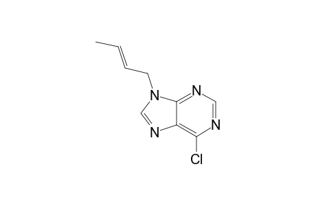 (E)-9-(But-2-enyl)-6-chloro-9H-purine