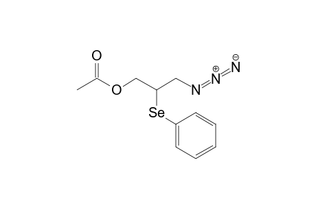 (3-azido-2-phenylselanyl-propyl) acetate