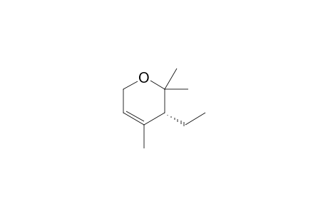 (-)-(R)-5-Ethyl-4,6,6-trimethyl-5,6-dihydro-2H-pyrane