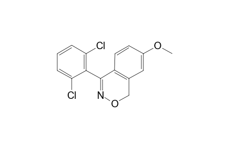 4-(2,6-dichlorophenyl)-7-methoxy-1H-2,3-benzoxazine