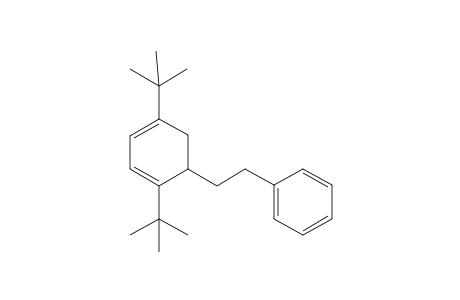 (2-(2,5-di-tert-butylcyclohexa-2,4-dien-1-yl)ethyl)benzene