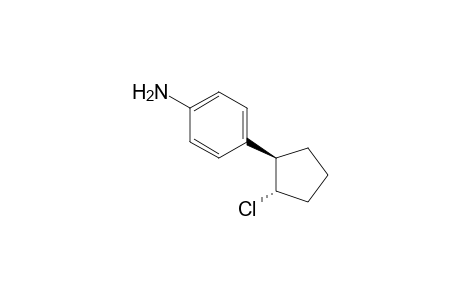 (1R,2S)-2-Chloro-1-(4-aminophenyl)cyclopentane