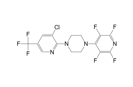 piperazine, 1-[3-chloro-5-(trifluoromethyl)-2-pyridinyl]-4-(2,3,5,6-tetrafluoro-4-pyridinyl)-
