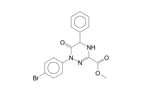 1-(4-Bromophenyl)-6-oxo-5-phenyl-1,4,5,6-tetrahydro[1,2,4]triazine-3-carboxylic acid, methyl ester