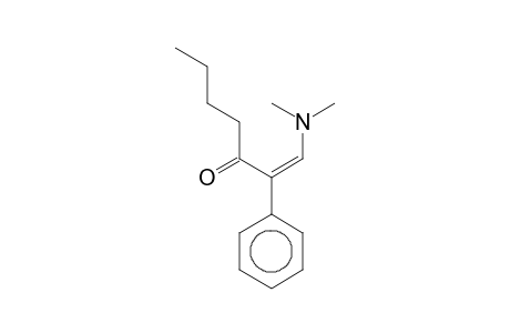 2-Hexanone, 1-(dimethylaminomethylidene)-1-phenyl-
