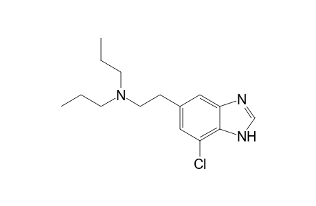 2-(7-chloro-3H-benzimidazol-5-yl)ethyl-dipropyl-amine