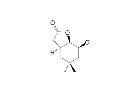 2-HYDROXY-4,4-DIMETHYL-9-OXABICYCLO-[4.3.0]-NONAN-8-ONE