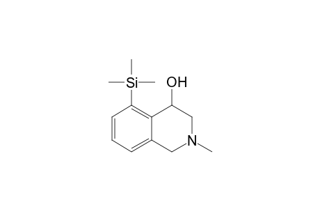 1,2,3,4-Tetrahydro-2-methyl-5-(trimethylsilyl)soquinolin-4-ol