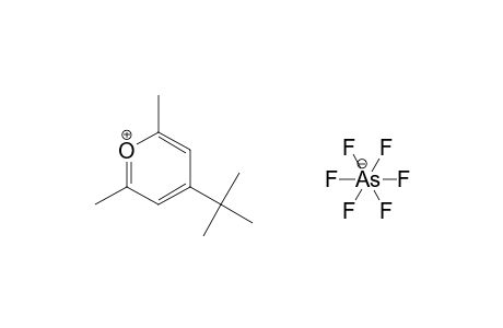 4-tert-Butyl-2,6-dimethylpyrylium hexafluoroarsenateCM 1