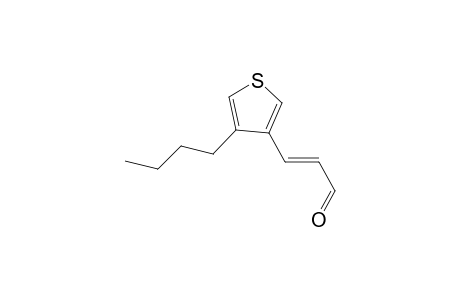 (E)-3-(4-butyl-3-thienyl)acrolein