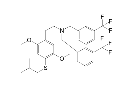 2C-T-3 N,N-bis(3-trifluoromethylbenzyl)