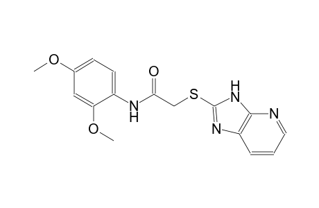 N-(2,4-Dimethoxy-phenyl)-2-(3H-imidazo[4,5-b]pyridin-2-ylsulfanyl)-acetamide