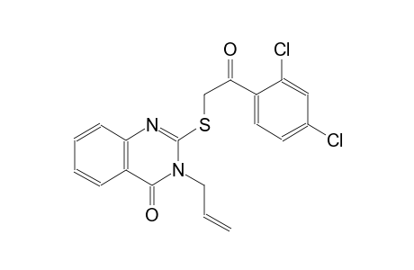 3-allyl-2-{[2-(2,4-dichlorophenyl)-2-oxoethyl]sulfanyl}-4(3H)-quinazolinone