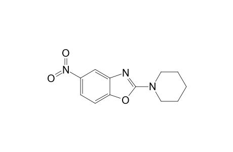 5-Nitro-2-(1-piperidinyl)-1,3-benzoxazole