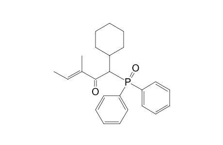 (E)-1-cyclohexyl-1-diphenylphosphoryl-3-methyl-3-penten-2-one