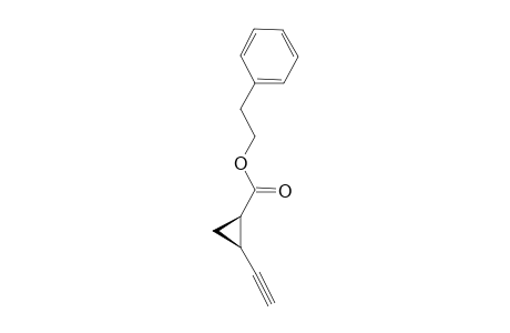 CIS-2-ETHYNYL-1-(2-PHENYLETHOXYCARBONYL)-CYCLOPROPANE