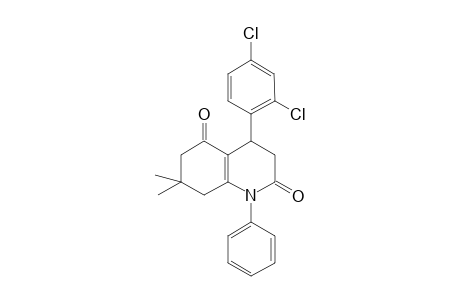 4-(2,4-dichlorophenyl)-7,7-dimethyl-1-phenyl-3,4,6,8-tetrahydroquinoline-2,5-dione