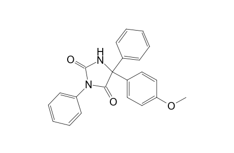3,5-Diphenyl-5-(p-methoxyphenyl)-hydantoine
