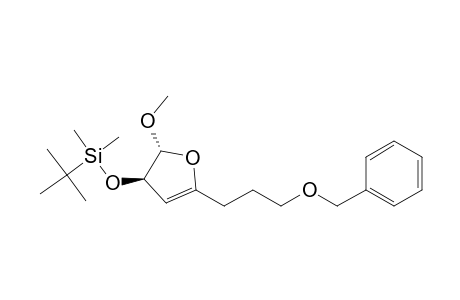 Silane, [[2,3-dihydro-2-methoxy-5-[3-(phenylmethoxy)propyl]-3-furanyl]oxy](1,1-dimethylethyl)dimethyl-, (2R-trans)-