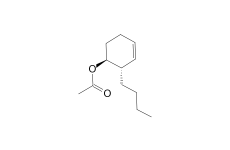 trans-1-Acetoxy-2-n-butyl-3-cyclohexene