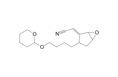 {3-[4'-(Tetrahydro-2"-pyranyloxy)butyl]-6-oxabicyclo[3.1.0]hex-2-ylidene}acetonitrile