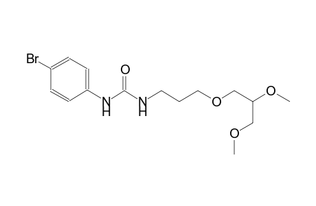 N-(4-bromophenyl)-N'-[3-(2,3-dimethoxypropoxy)propyl]urea