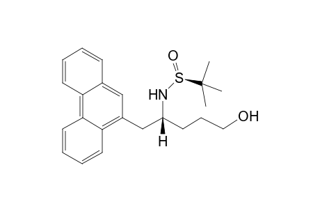 (4R,SS)-(N-tert-Butylsulfinyl)-5-[9-phenantryl]-pent-1-ol-4-amine