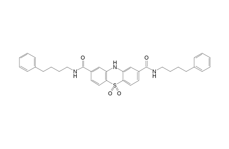 5,5-Dioxo-N,N'-Bis-(4-phenylbutyl)-phenothiazine-2,8-dicarboxamide