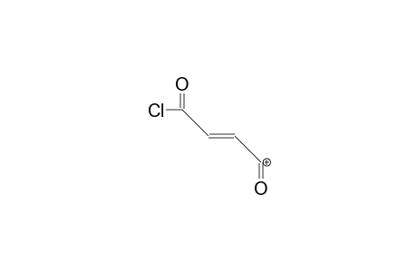 Fumaroyl monochloride cation