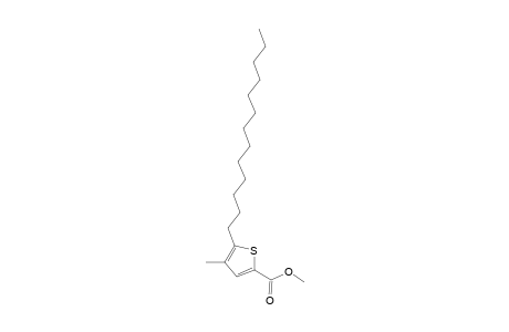 Methyl 4-methyl-5-tridecyl-2-thiophenecarboxylate
