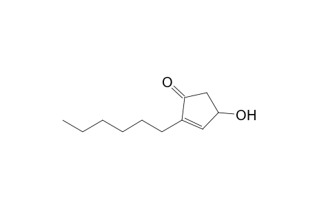 2-Hexyl-4-hydroxy-1-cyclopent-2-enone