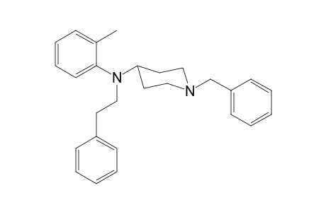 1-Benzyl-N-2-methylphenyl-N-(2-phenylethyl)piperidin-4-amine
