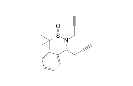 (1R,SS)-N-(tert-Butanesulfinyl)-N-(2-propyl)-1-phenylbut-3-yn-1-amine