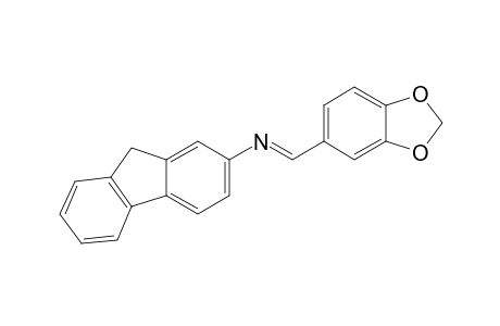N-piperonylidenefluoren-2-amine