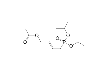 Phosphonic acid, [4-(acetyloxy)-2-butenyl]-, bis(1-methylethyl)ester, (E)-