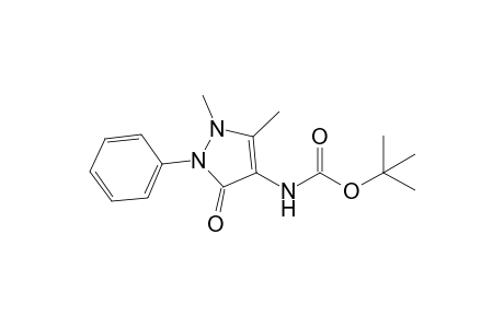 N-(1,5-dimethyl-3-oxo-2-phenyl-4-pyrazolyl)carbamic acid tert-butyl ester