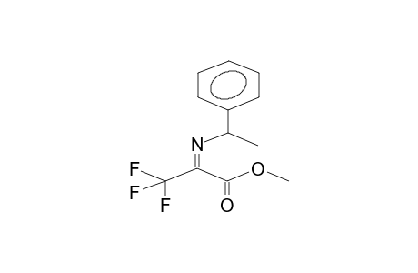 METHYL 2-(1-PHENYLETHYL)IMINO-3,3,3-TRIFLUOROPROPANOATE