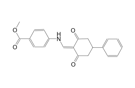 methyl 4-{[(2,6-dioxo-4-phenylcyclohexylidene)methyl]amino}benzoate