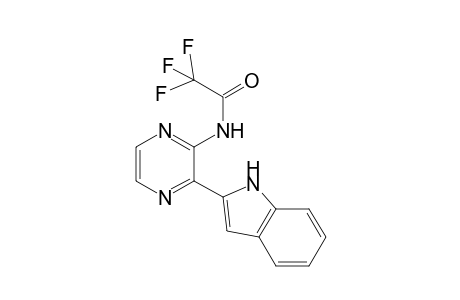 2,2,2-trifluoro-N-[3-(1H-indol-2-yl)pyrazin-2-yl]acetamide