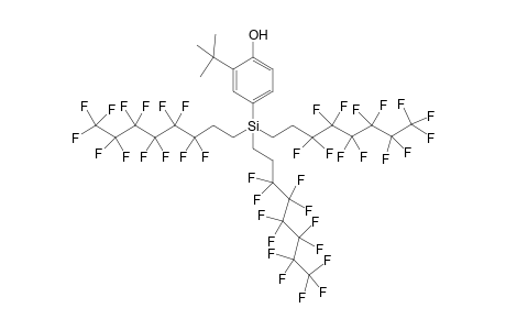 4-tris(Tridecafluorooctyl)-2-(t-butyl)phenol