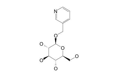 O-BETA-D-GLUCOPYRANOSYL-3-PYRIDINEMETHANOL;NICOLOSIDE