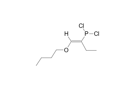 (E)-1-ETHYL-2-BUTYLOXYVINYLDICHLOROPHOSPHONITE
