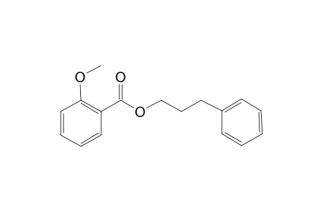 2-Methoxybenzoic acid, 3-phenylpropyl ester