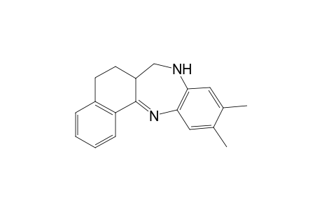 10,11-dimethyl-6,6a,7,8-tetrahydro-5H-benzo[b]naphtho[1,2-e]-[1,4]diazepine